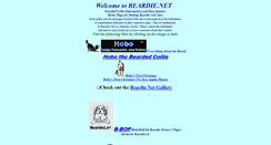 Desktop Screenshot of beardie.net